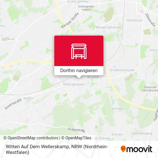 Witten Auf Dem Wellerskamp Karte