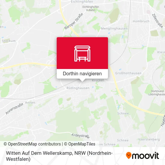 Witten Auf Dem Wellerskamp Karte