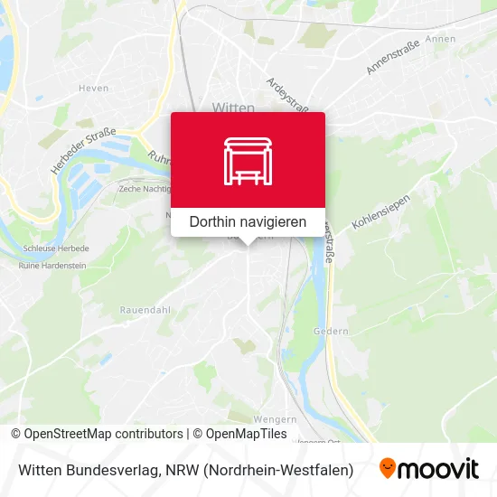 Witten Bundesverlag Karte