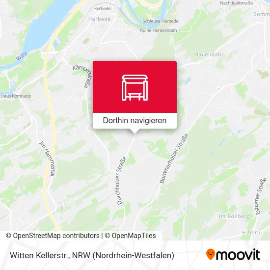 Witten Kellerstr. Karte