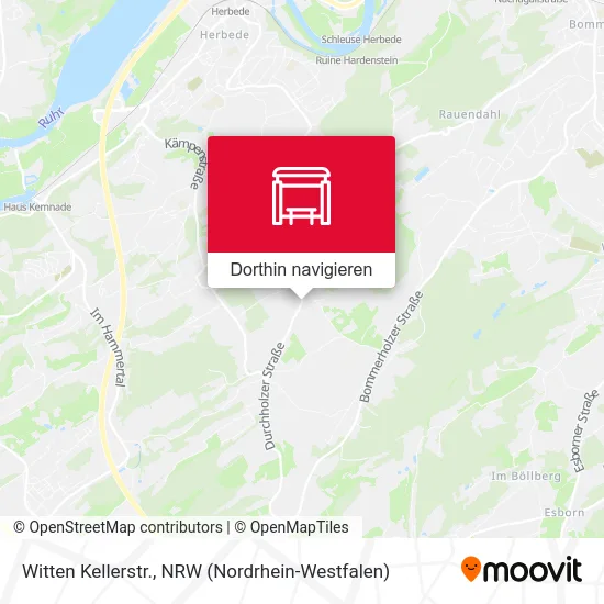 Witten Kellerstr. Karte