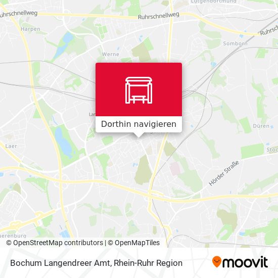 Bochum Langendreer Amt Karte