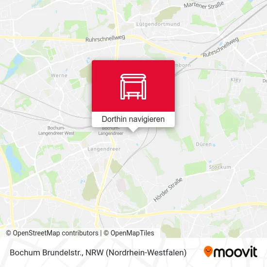 Bochum Brundelstr. Karte