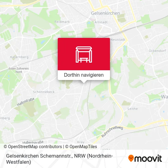 Gelsenkirchen Schemannstr. Karte