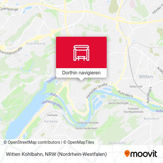 Witten Kohlbahn Karte