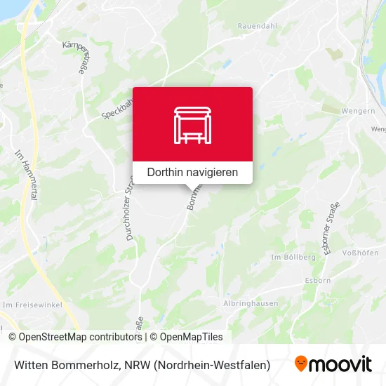 Witten Bommerholz Karte