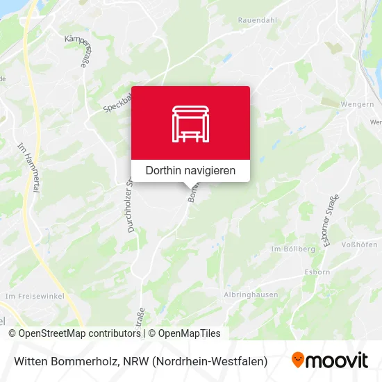Witten Bommerholz Karte