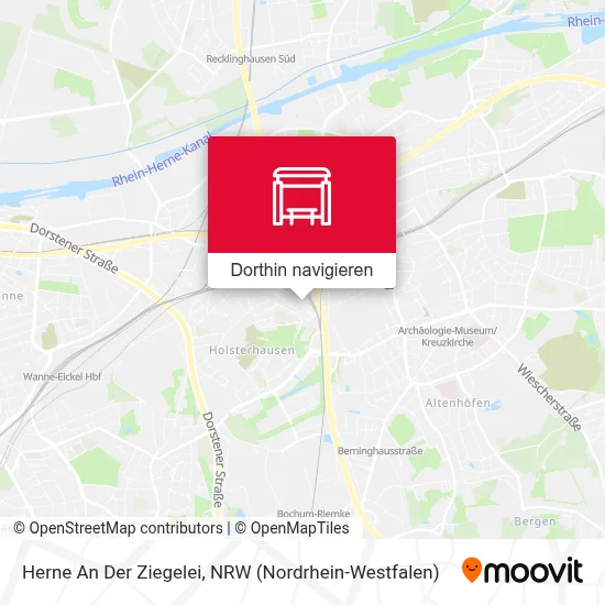 Herne An Der Ziegelei Karte