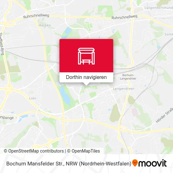 Bochum Mansfelder Str. Karte