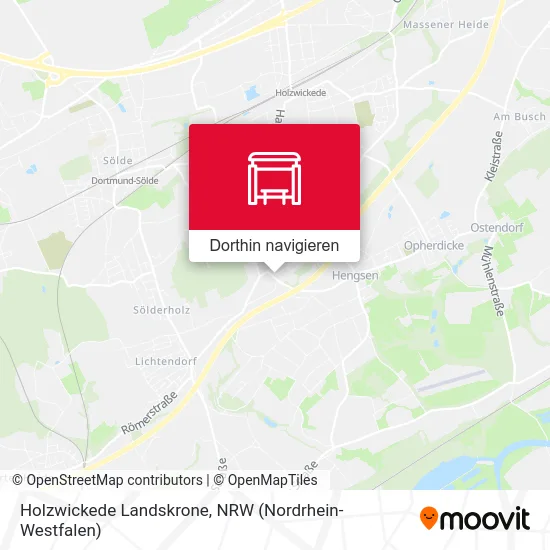 Holzwickede Landskrone Karte