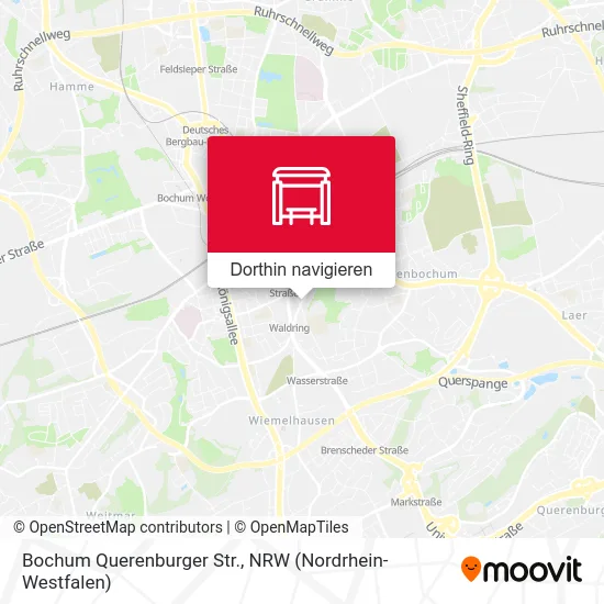 Bochum Querenburger Str. Karte