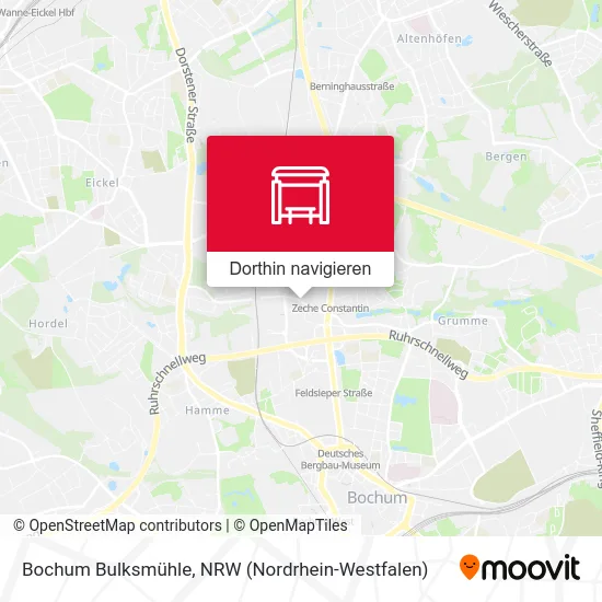 Bochum Bulksmühle Karte