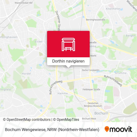 Bochum Wengewiese Karte