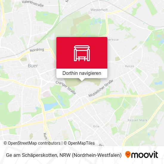 Ge am Schäperskotten Karte