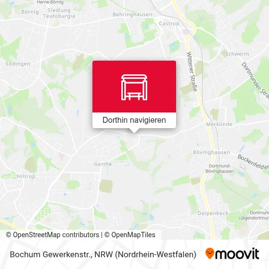 Bochum Gewerkenstr. Karte