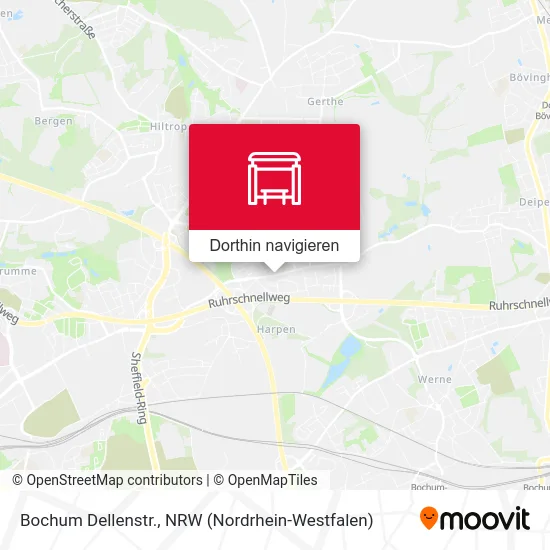 Bochum Dellenstr. Karte