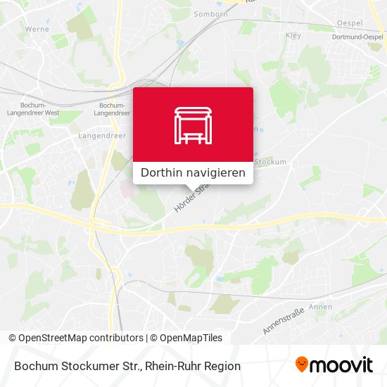 Bochum Stockumer Str. Karte