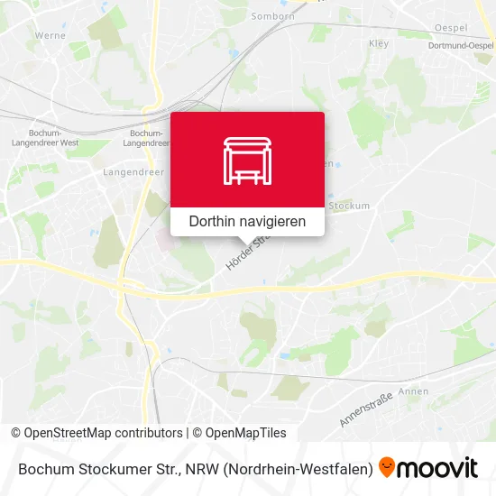 Bochum Stockumer Str. Karte