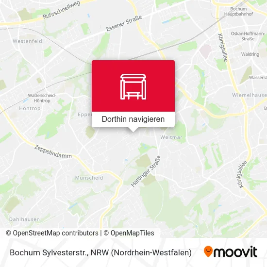 Bochum Sylvesterstr. Karte