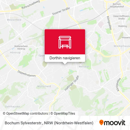 Bochum Sylvesterstr. Karte