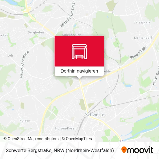 Schwerte Bergstraße Karte