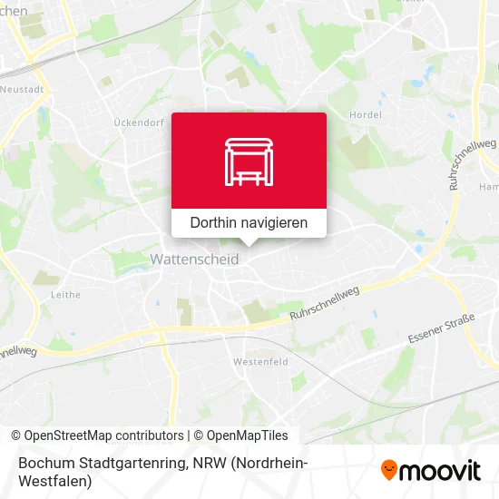 Bochum Stadtgartenring Karte