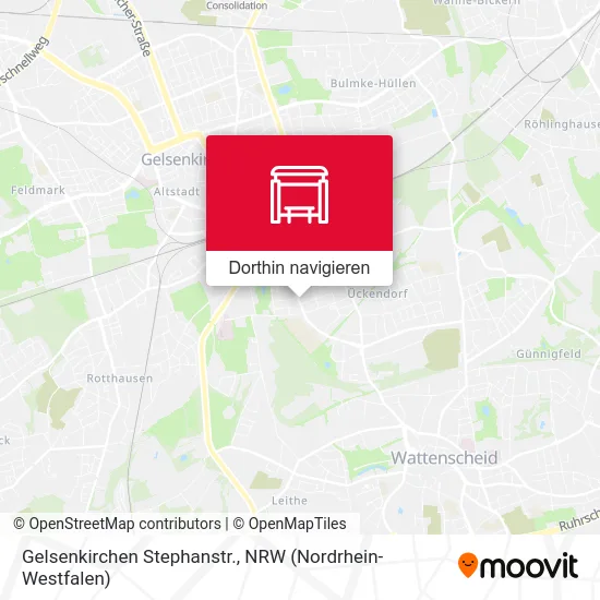 Gelsenkirchen Stephanstr. Karte