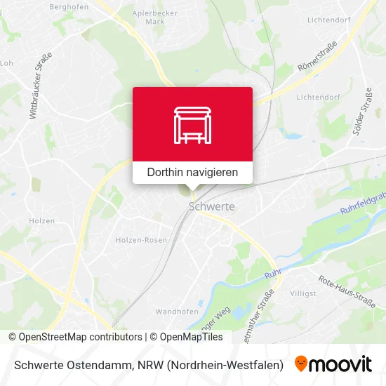 Schwerte Ostendamm Karte