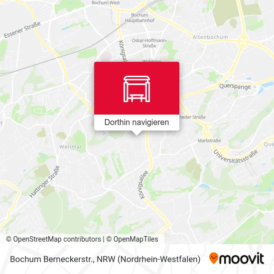 Bochum Berneckerstr. Karte