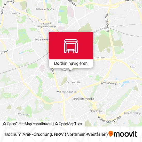Bochum Aral-Forschung Karte