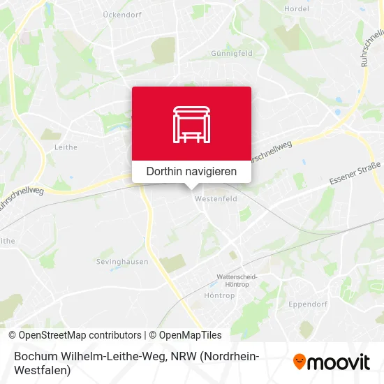 Bochum Wilhelm-Leithe-Weg Karte