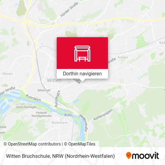 Witten Bruchschule Karte