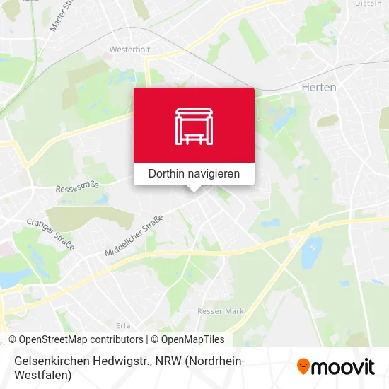 Gelsenkirchen Hedwigstr. Karte