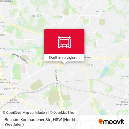 Bochum Kornharpener Str. Karte