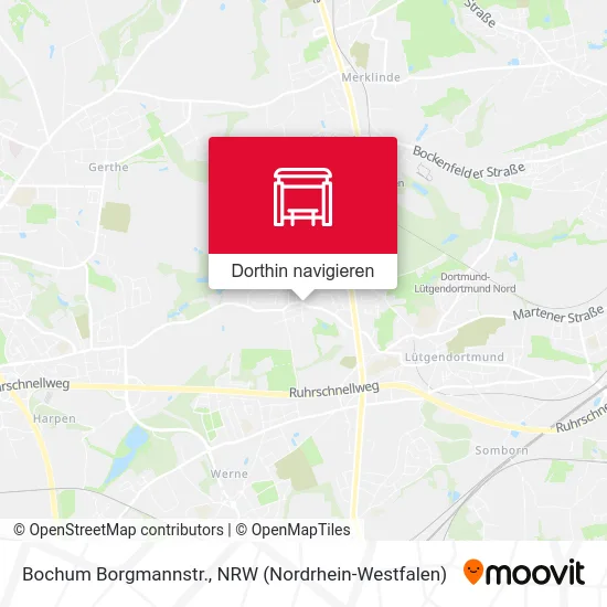 Bochum Borgmannstr. Karte