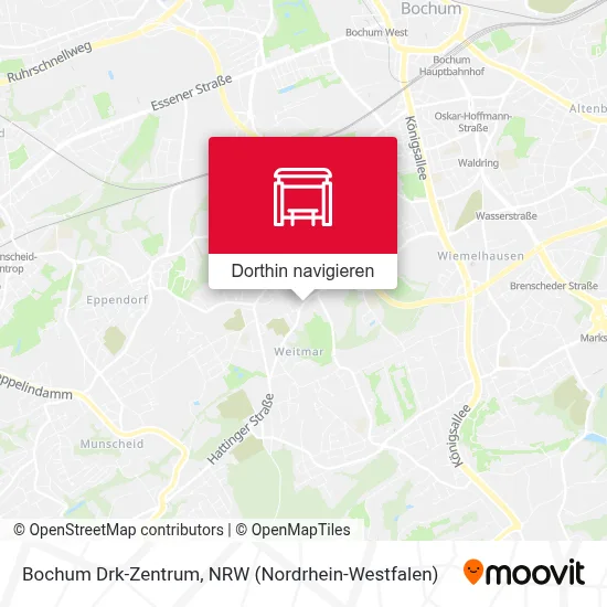 Bochum Drk-Zentrum Karte