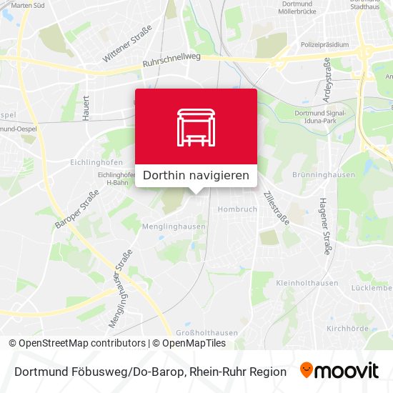 Dortmund Föbusweg/Do-Barop Karte