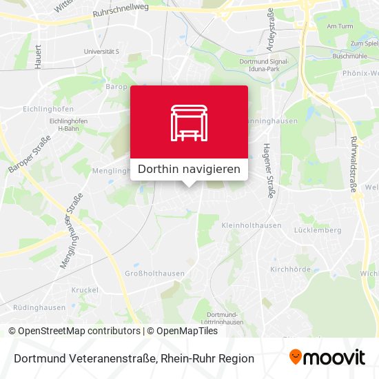 Dortmund Veteranenstraße Karte