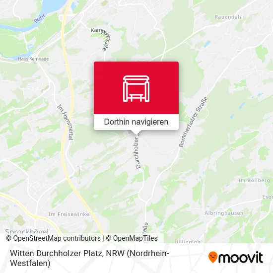 Witten Durchholzer Platz Karte