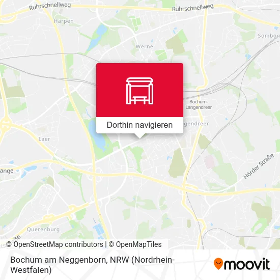 Bochum am Neggenborn Karte