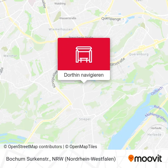 Bochum Surkenstr. Karte