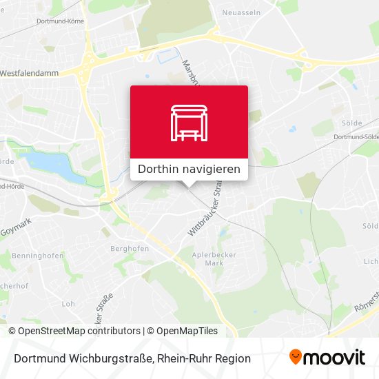 Dortmund Wichburgstraße Karte