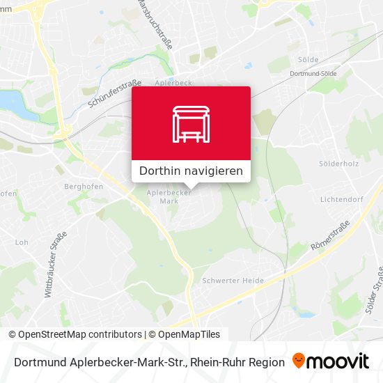 Dortmund Aplerbecker-Mark-Str. Karte