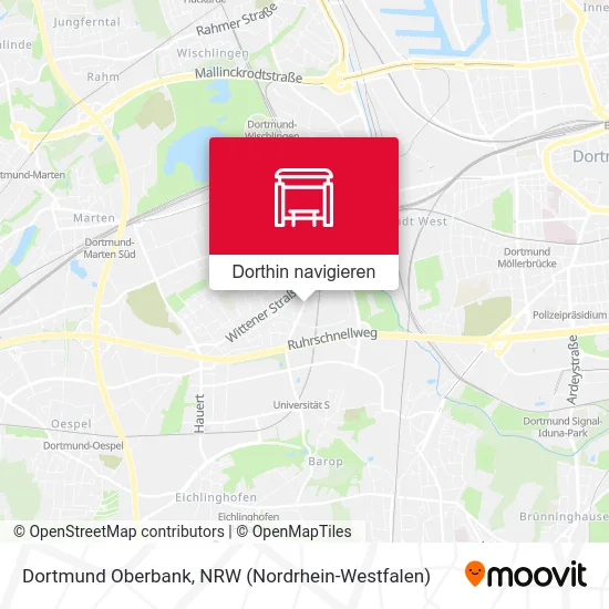 Dortmund Oberbank Karte