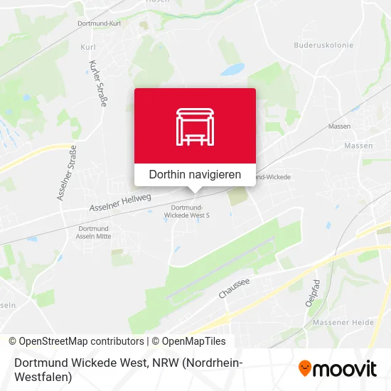 Dortmund Wickede West Karte