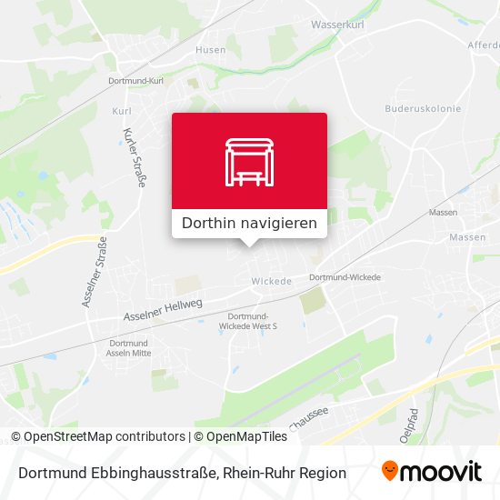 Dortmund Ebbinghausstraße Karte