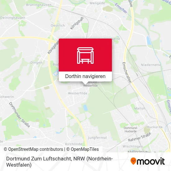 Dortmund Zum Luftschacht Karte