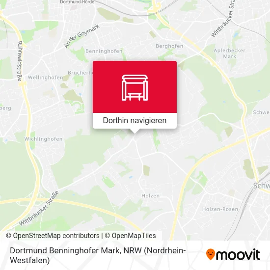Dortmund Benninghofer Mark Karte
