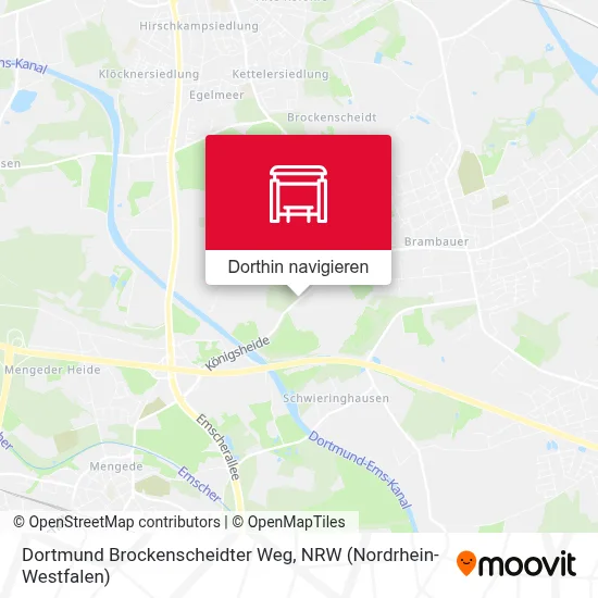Dortmund Brockenscheidter Weg Karte