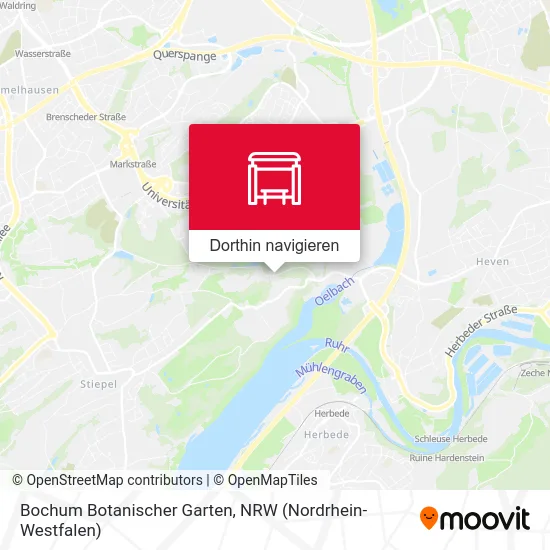 Bochum Botanischer Garten Karte